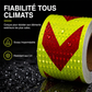 Ruban Réfléchissant Micro-Prismatique Haute Visibilité – Anti-UV, Adhérence Renforcée, 50 mm
