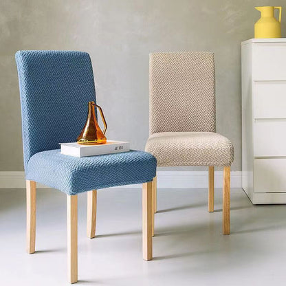 50% de Réduction – Housse de Chaise à Carreaux, Tissu Doux 16 Coloris