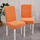 50% de Réduction – Housse de Chaise à Carreaux, Tissu Doux 16 Coloris