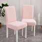 50% de Réduction – Housse de Chaise à Carreaux, Tissu Doux 16 Coloris