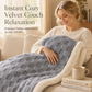 Plaid Épais Double Couche Sherpa & Flanelle – Douceur Cocooning & Chaleur d'Hiver