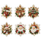 🎄 Kit de Décorations de Noël à Faire Soi-Même – Strass 5D Nacrés, Acrylique Premium, à Suspendre