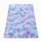 Tapis Shaggy Épais en Peluche Dégradé Tie-Dye pour Salon, Chambre et Chevet