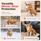 Manteau d'Hiver pour Chien avec Harnais Intégré – Doublure Polaire & Coupe-Vent
