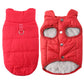 Manteau d'Hiver pour Chien avec Harnais Intégré – Doublure Polaire & Coupe-Vent