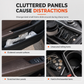 Porte-Gobelet de Voiture Pliable en Cuir – Support Boisson & Téléphone avec Clip