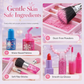 Mallette de Maquillage Lavable pour Enfant – Coffret Princesse avec Sac