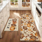 28% de Réduction – Lot de 2 Tapis de Cuisine Automne Antidérapants