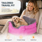 Siège Auto pour Chien & Chat – Panier Rehausseur avec Sangle de Sécurité