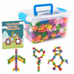 ❄️ Blocs de Construction 3D Flocon de Neige – Emboîtables, Plastique PP, 100 à 600 Pièces