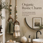 1 Acheté = 1 Offert – Porte-Serviette Bohème en Perles Céramique et Jute