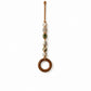 1 Acheté = 1 Offert – Porte-Serviette Bohème en Perles Céramique et Jute