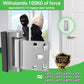🚪🛡️ Verrou de Sécurité Renforcé pour Porte – Alliage d’Aluminium, Fixation 4 Vis et Verrouillage Intérieur