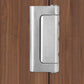 🚪🛡️ Verrou de Sécurité Renforcé pour Porte – Alliage d’Aluminium, Fixation 4 Vis et Verrouillage Intérieur