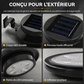 50% de Réduction – Lampe Solaire LED pour Mur et Gouttière
