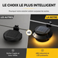 50% de Réduction – Lampe Solaire LED pour Mur et Gouttière