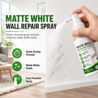 50% de Réduction – Spray de Retouche Peinture Murale Blanche Mate