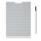 Tableau Blanc Magnétique Sans Encre – Stylet 0,5 mm, Effacement Instantané, Cadre ABS