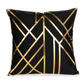 Housse de Coussin Style Européen – Velours & Dorure à Chaud, 45×45 cm
