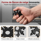 Multi-Outil Flocon de Neige 20-en-1 – Acier Inoxydable, Format de Poche