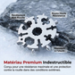 Multi-Outil Flocon de Neige 20-en-1 – Acier Inoxydable, Format de Poche