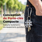 Multi-Outil Flocon de Neige 20-en-1 – Acier Inoxydable, Format de Poche