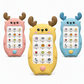 Téléphone d'Éveil Bébé Faon – Musical, Sons Doux & Anneau de Dentition