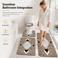 Lot de 4 Tapis de Salle de Bain – Imitation Cachemire Ultra-Doux, Antidérapant