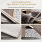 Lot de 4 Tapis de Salle de Bain – Imitation Cachemire Ultra-Doux, Antidérapant