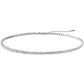 💎 Collier Tennis Zircon AAA Luxe – Cuivre Hypoallergénique, Or ou Argent, 3 ou 4 mm