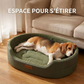 Panier pour Chien et Chat – Coussin Réversible 4 Saisons, Doux & Oxford