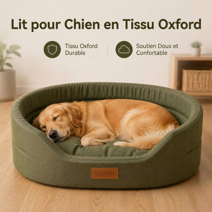 Panier pour Chien et Chat – Coussin Réversible 4 Saisons, Doux & Oxford
