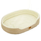 Panier pour Chien et Chat – Coussin Réversible 4 Saisons, Doux & Oxford
