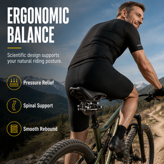 Amortisseur de Selle de Vélo – Suspension Anti-Chocs Réglable pour VTT et Ville