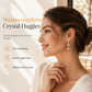 50% de Réduction – Boucles d'Oreilles Pendantes Rétro Cœur en Cristal