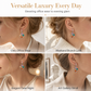 50% de Réduction – Boucles d'Oreilles Pendantes Rétro Cœur en Cristal