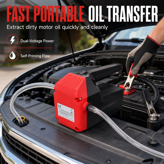 50% de Réduction – Pompe Électrique à Engrenage 12V/24V