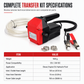 50% de Réduction – Pompe Électrique à Engrenage 12V/24V