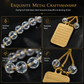 Lot de 2 Pendentifs Auto Médaillon Arabe et Perles Bleues