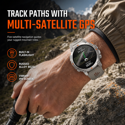 45% de Réduction – Montre Connectée GPS Bluetooth, Cardio et Rappels