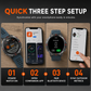 45% de Réduction – Montre Connectée GPS Bluetooth, Cardio et Rappels