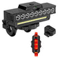 50% de Réduction – Double Éclairage Vélo, 30 LED, 7 Modes
