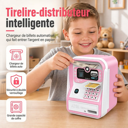 50% de Réduction – Caisse Enregistreuse Électronique, Tirelire Intelligente