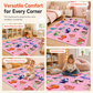 50% de Réduction – Tapis Enfant en Velours Cristal Ultra-Doux