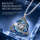 50% de Réduction – Collier Pendentif Pierre de Naissance, Nœud Celtique