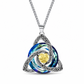 50% de Réduction – Collier Pendentif Pierre de Naissance, Nœud Celtique