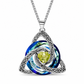 50% de Réduction – Collier Pendentif Pierre de Naissance, Nœud Celtique