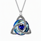 50% de Réduction – Collier Pendentif Pierre de Naissance, Nœud Celtique