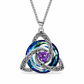 50% de Réduction – Collier Pendentif Pierre de Naissance, Nœud Celtique