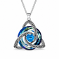 50% de Réduction – Collier Pendentif Pierre de Naissance, Nœud Celtique